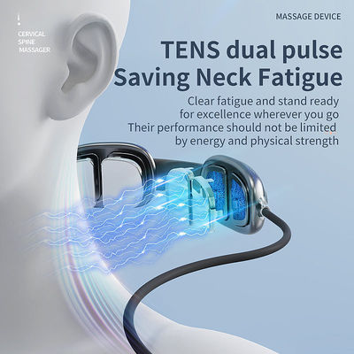 Rechargeable Electric Pulse Neck Massager for Customized Massage and Shoulder Relief
