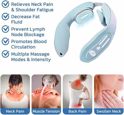 Massage Apparatus Hot Tens Pulse Neck Massager with Heating Function