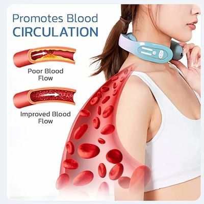Massage Apparatus Hot Tens Pulse Neck Massager with Heating Function