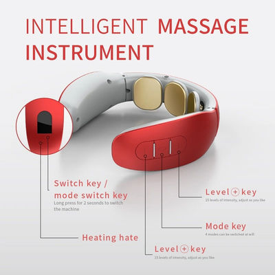 Customized Electromagnetic Pulse Neck Massager Relieve Cervical Muscle Pain with Heat