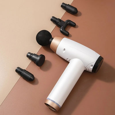 Deep Tissue Electric Massage Gun with 6 Heads 30 Speeds LCD Display and USB Charging 1kg