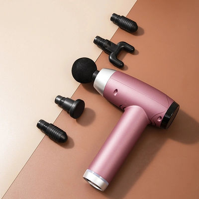 Deep Tissue Electric Massage Gun with 6 Heads 30 Speeds LCD Display and USB Charging 1kg