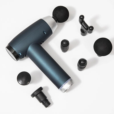 Deep Tissue Electric Massage Gun with 6 Heads 30 Speeds LCD Display and USB Charging 1kg