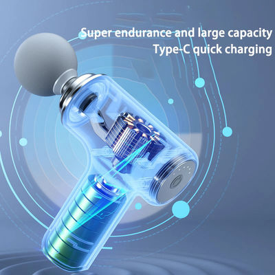 60W Motor Power Deep Tissue Muscle Percussion Massage Gun for Effective Fascia Massage