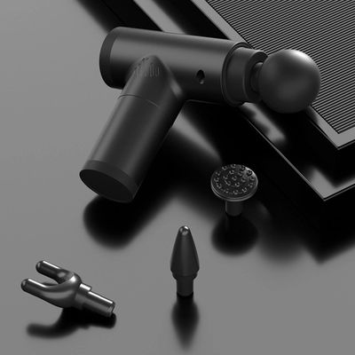 Convenient 4 Heads Vibration Massage Gun for Muscle Relaxation and Sports Performance