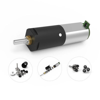 Electric Cars 12V24V Low Noise High Torque DC Planetary Reduction Motor with Encoder