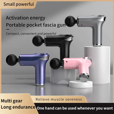 5 Speed Levels Handheld Mini Massager Gun for Targeted Deep Tissue Percussion Therapy