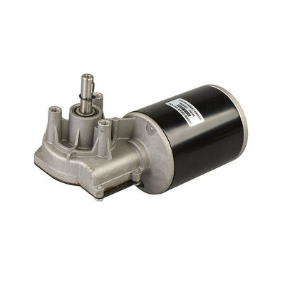 76MM 12V DC Gear Motor 200W Right Angle Shaft 80RPM 90 Degree Worm Gearbox