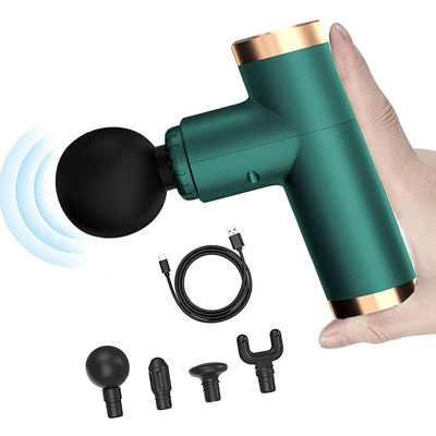 Relax Muscles with 4 Speeds Powerful Percussion Massage Gun 920g Mini Metal ABS Design