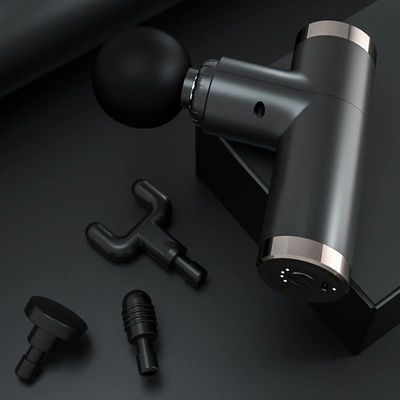 Relax Muscles with 4 Speeds Powerful Percussion Massage Gun 920g Mini Metal ABS Design