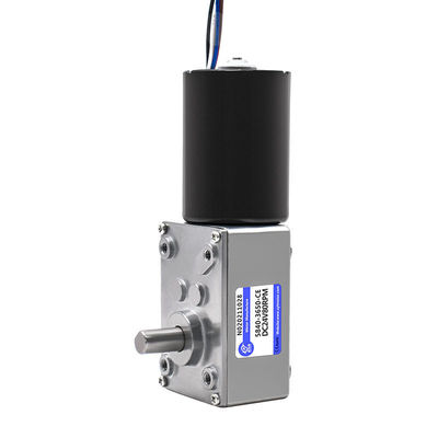 0.4KG 12V BLDC DC Turbine Worm Geared Speed Reducer Wheelchair Brushless Motor