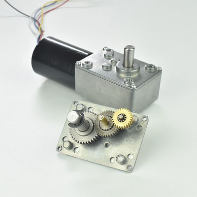 0.4KG 12V BLDC DC Turbine Worm Geared Speed Reducer Wheelchair Brushless Motor