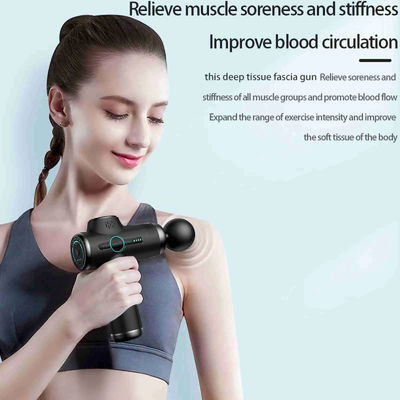 Mini Fascia Muscle Massage Gun with 5 Speed Levels Pocket-Sized 2-3 Hours Charging Time