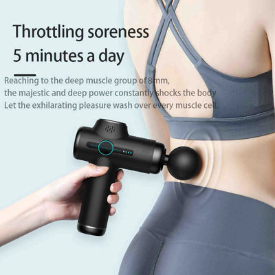 Mini Fascia Muscle Massage Gun with 5 Speed Levels Pocket-Sized 2-3 Hours Charging Time