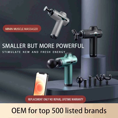 Mini Fascia Muscle Massage Gun with 5 Speed Levels Pocket-Sized 2-3 Hours Charging Time