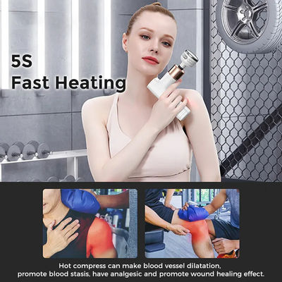 Mini Portable Heated Fascial Gun Your Secret to Deep Tissue Massage and Relaxation