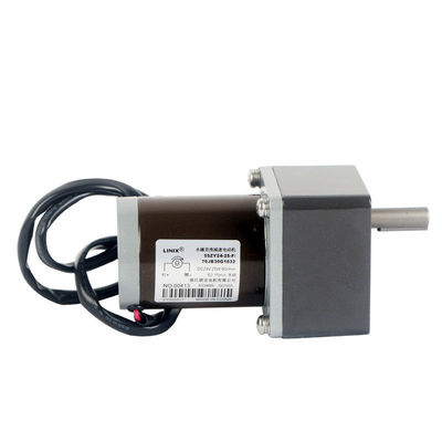 12V Single Phase Totally Enclosed Low Rpm Dc Servo Motor with 65% and Output Power 36W
