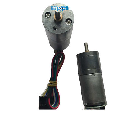 Small Appliances Gear Motor with Permanent Magnet Construction and 7.4V Rated Voltage