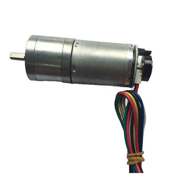 Small Appliances Gear Motor with Permanent Magnet Construction and 7.4V Rated Voltage