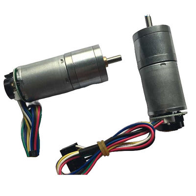Small Appliances Gear Motor with Permanent Magnet Construction and 7.4V Rated Voltage