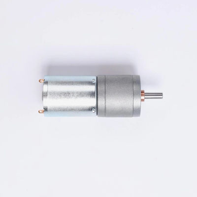 High Torque 200rpm Small 25mm Brushed DC Geared Motor 12V Continuous Current A 30A