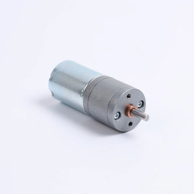 High Torque 200rpm Small 25mm Brushed DC Geared Motor 12V Continuous Current A 30A