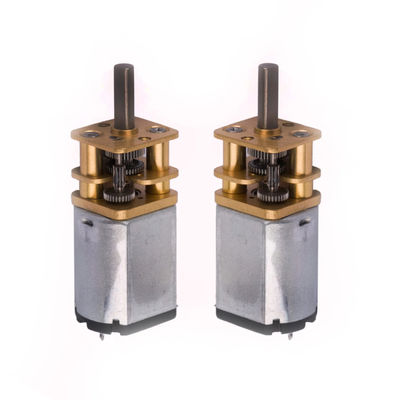 SMART HOME Small Reduction Gearbox Low Speed 12V DC Gear Motor with Brush Commutation