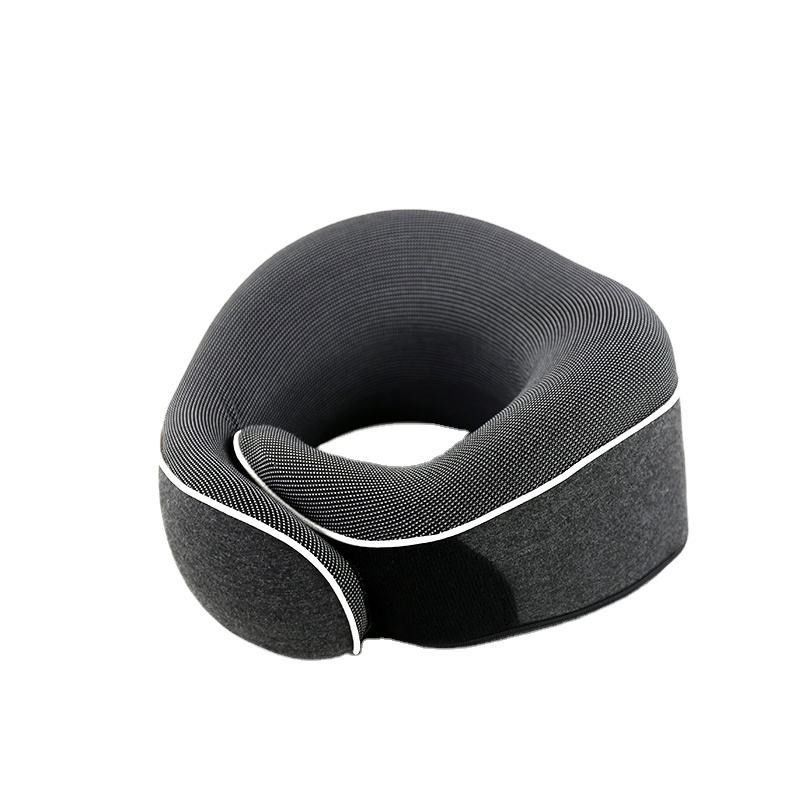 Memory Foam Eye Mask and Neck Rest Cushion Set Portable Cooling U Design Travel Pillow