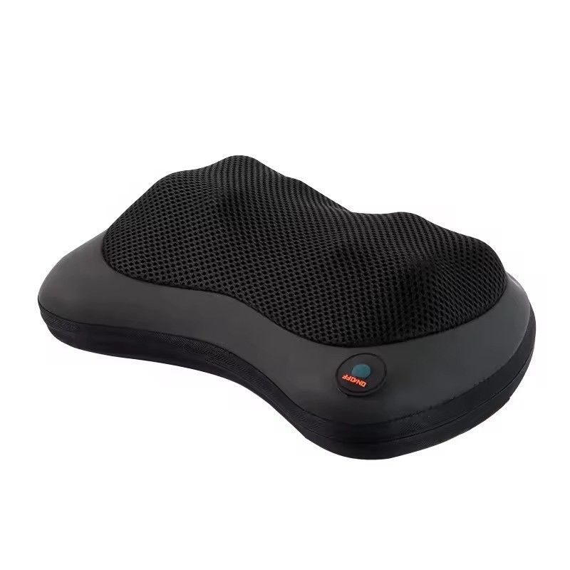 Manual Control 4 Heads Neck Massage Car Pillow Massager with Timing Function 1.5 kg Weight