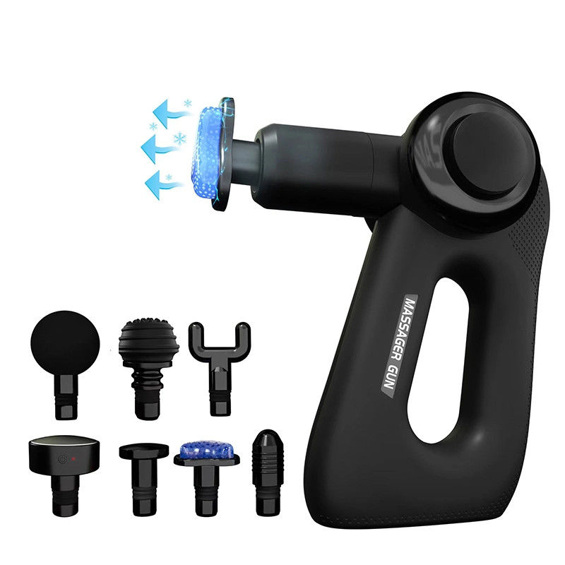 30 Speed Hot Cold Hand Held Fascial Muscle Vibration Massage Gun for Relaxing Muscles