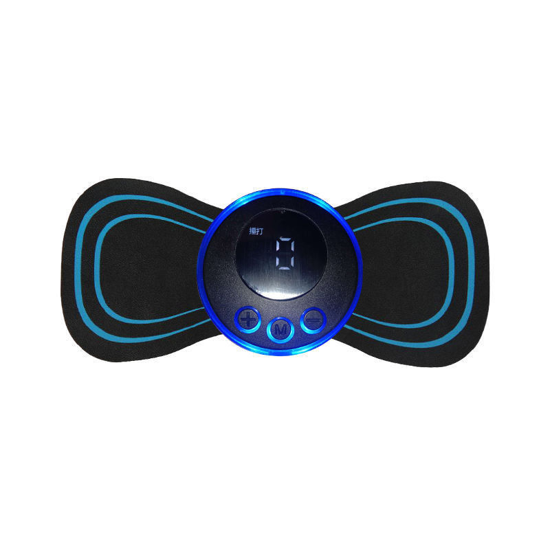 Black Manual Control Portable Design 4 Heads Neck Massage Car Pillow Massager Neck