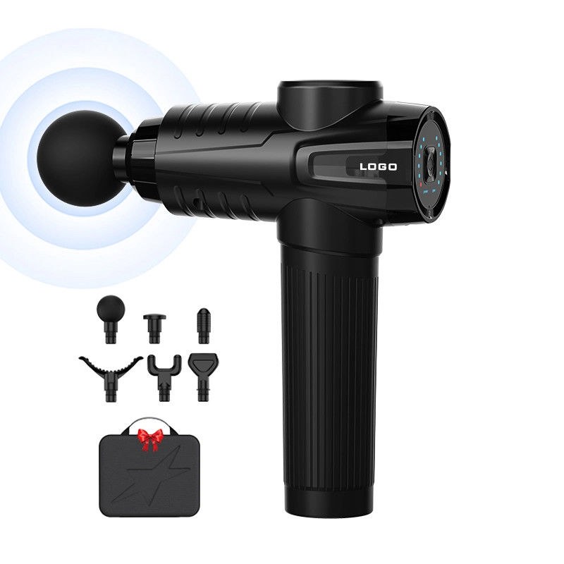 Nano Silica Gel Handle Cordless Massage Gun for Improved Flexibility and Mobility