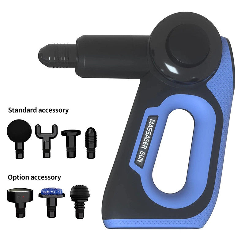 Nano Silica Gel Handle Electric Massage Gun for Muscle Recovery and Pain Relief