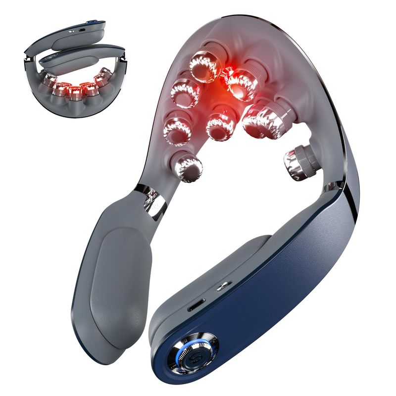 11W Rated Power Cordless Deep Tissue Vibration Massager for Customized Relief