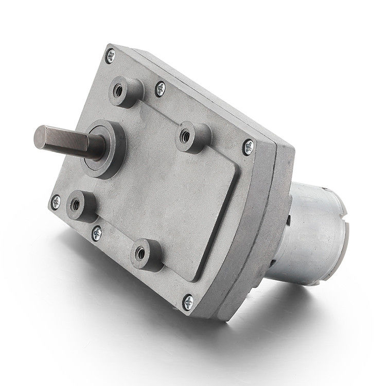 24v 32mm Direct Supply Brushed DC Motor with Silver Housing and Low Noise Level of 75dB