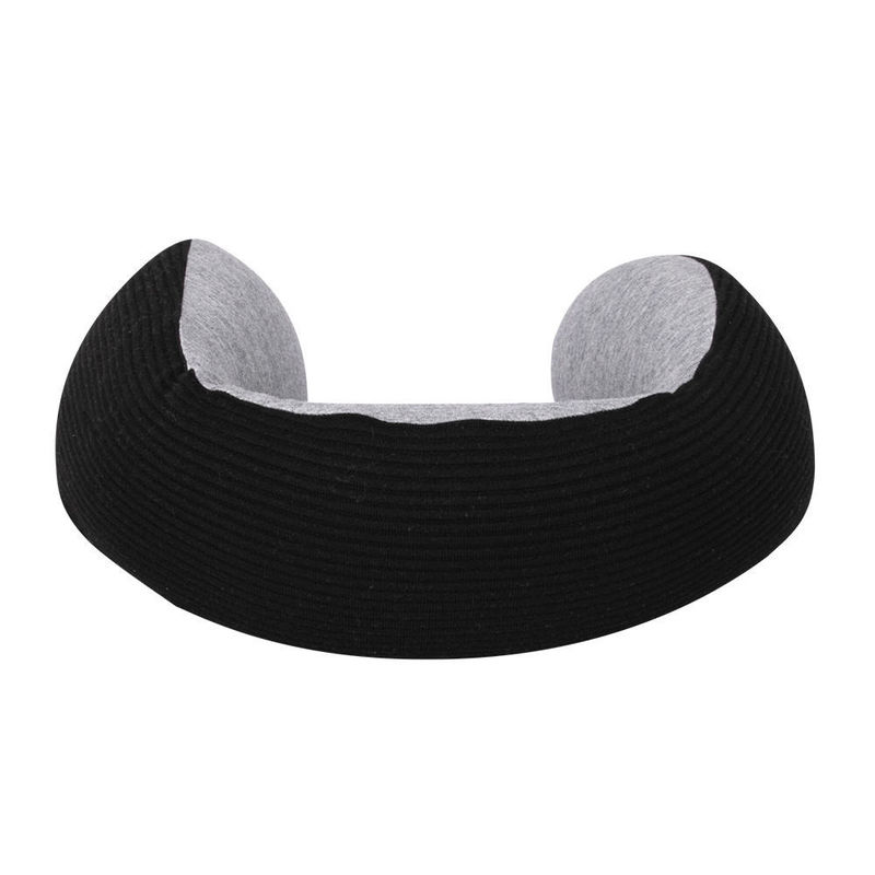 Relaxing Massage U shape Memory Foam Travel Neck Pillow with 2000mAh Battery Capacity