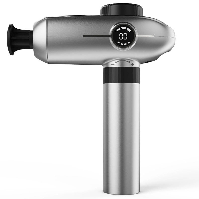 LCD Screen Massager Vibration 30 Speed Mini Massage Gun for Full Body Relaxation