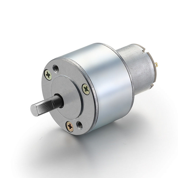 Shaft Type D Shaft High Torque Low RPM 6v 12v Brush DC Gear Motors with Speed Adjust