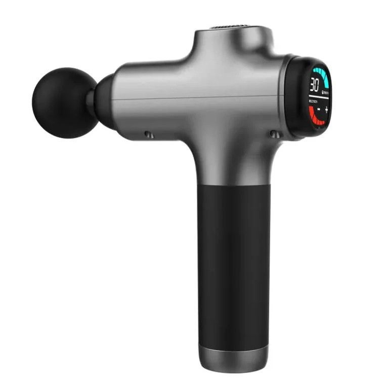 Nano Silica Gel Handle 30 Speed Muscle Massage Gun for Fascia Release and Pain Relief