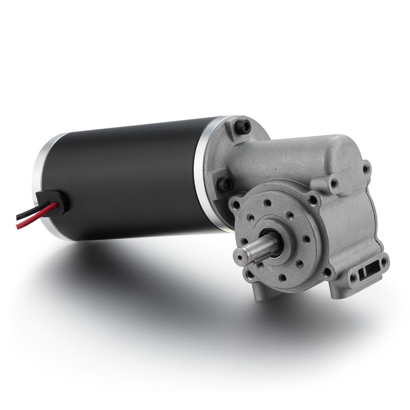63mm D Shaft 3300rpm Worm Gear Brushed DC Electric Motor for Smart Home