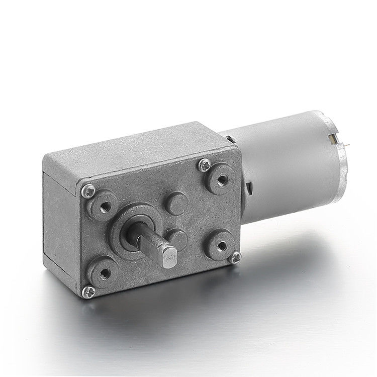 Continuous Current 12v 24v Brush DC Electric Motor 28mm 3.79W/7.73W with Worm Gear