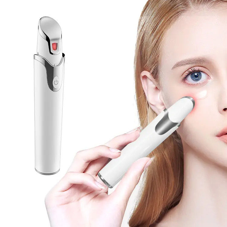 Facial Eye Massager Wand with Heat Compression 3-in-1 Rechargeable Skin Care Tool