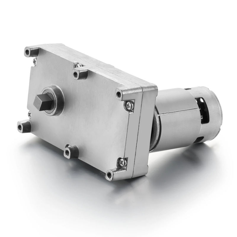 High Torque Low RPM Universal 12V DC Gear Motor Model IP 44 Protection Spur Gear Design