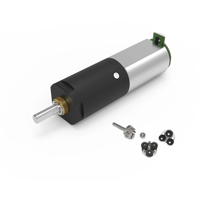Electric Cars 12V24V Low Noise High Torque DC Planetary Reduction Motor with Encoder