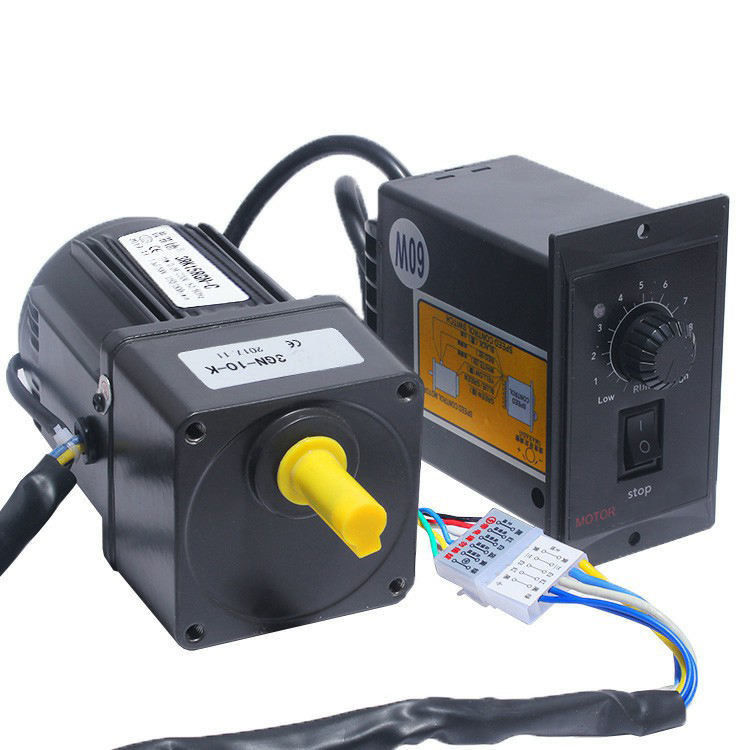 Low Rpm Electric Variable Speed Control Gear Motor with High Torque and Brush Motor