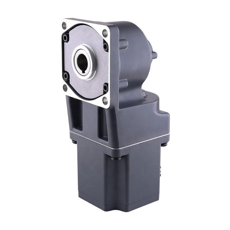 Precise Control Right Angle Hollow Shaft Brushless DC Gear Motor with Brush Commutation