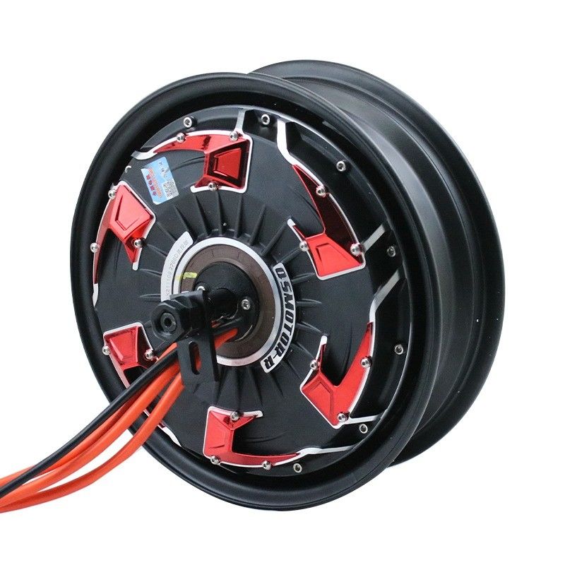 Waterproof Electric Motorcycle Scooter with Double Hall Brushless DC High Speed Motor
